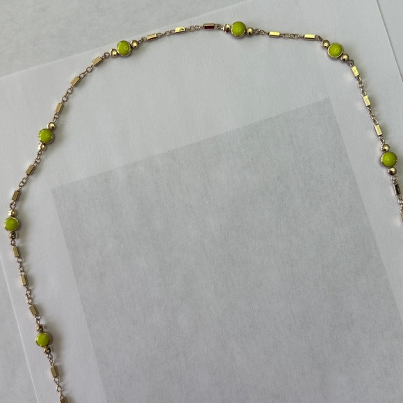 Anthropologie Black Diamond Gemstone and Gold Plated Chain Eyewear!!🔥🔥🔥 - Picture 4 of 16